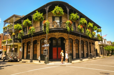 French Quarter in New Orleans (USA-Reiseblogger / Pixabay)  Public Domain 
Informazioni sulla licenza disponibili sotto 'Prova delle fonti di immagine'